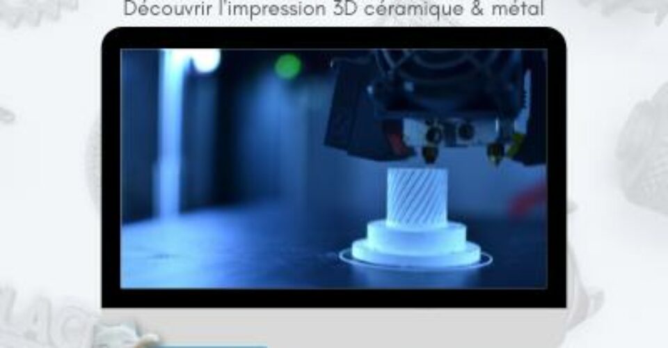 [Webinaire] Découvrir l’impression 3D filaire céramique et métallique