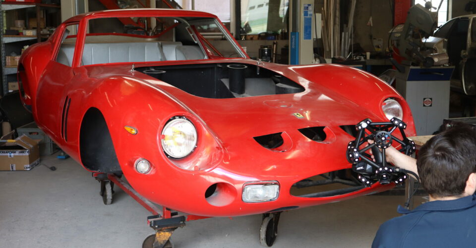 Numérisation 3D d&rsquo;une Ferrari 250 GTO