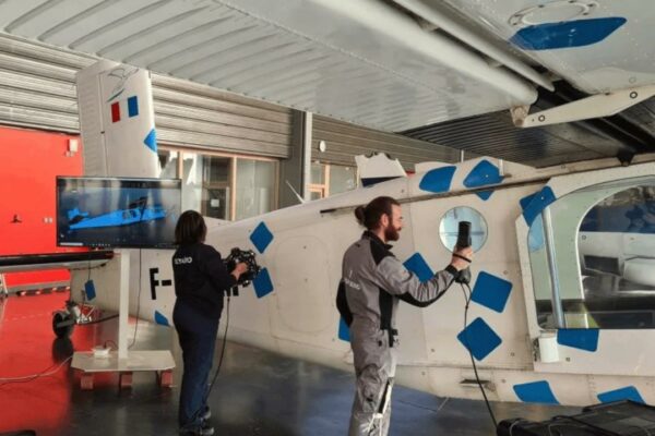 Électrification d’un aéronef grâce au scan 3D et à la réalité augmentée