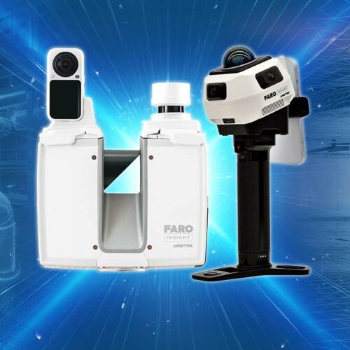Gamme FARO INSIGHT avec le scanner laser Focus i.1 et le Rovi i.1