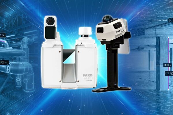 Gamme FARO INSIGHT avec le scanner laser Focus i.1 et le Rovi i.1