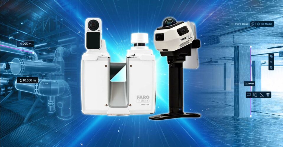 Géoréférencement de grands sites extérieurs avec le Faro Focus i.1 X